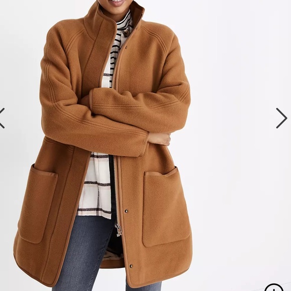 Madewell Jackets & Blazers - Madewell estate cocoon coat in Camel